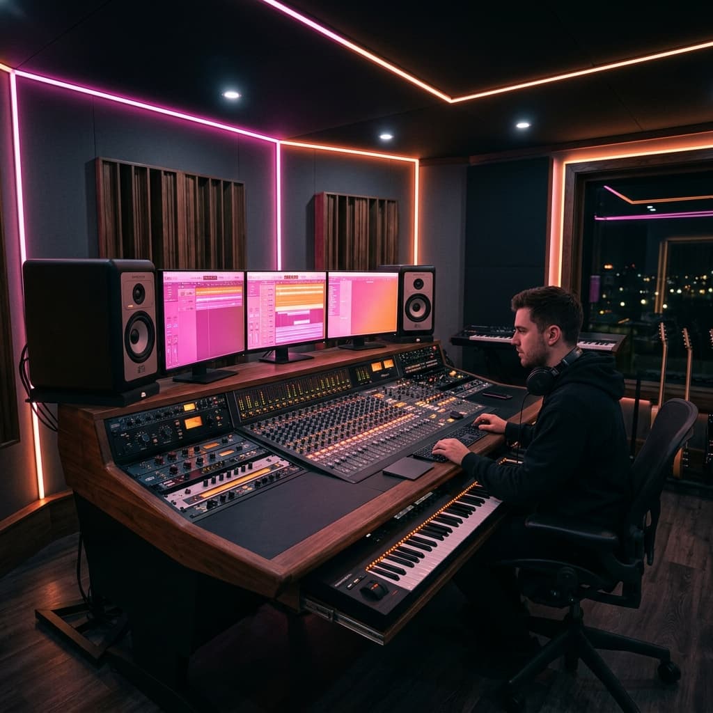 Nagmix Music Studio and Global Distribution Dashboard